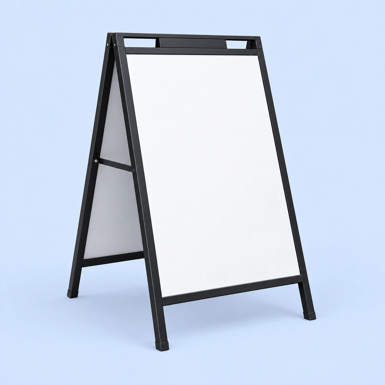 A-frame sidewalk sign